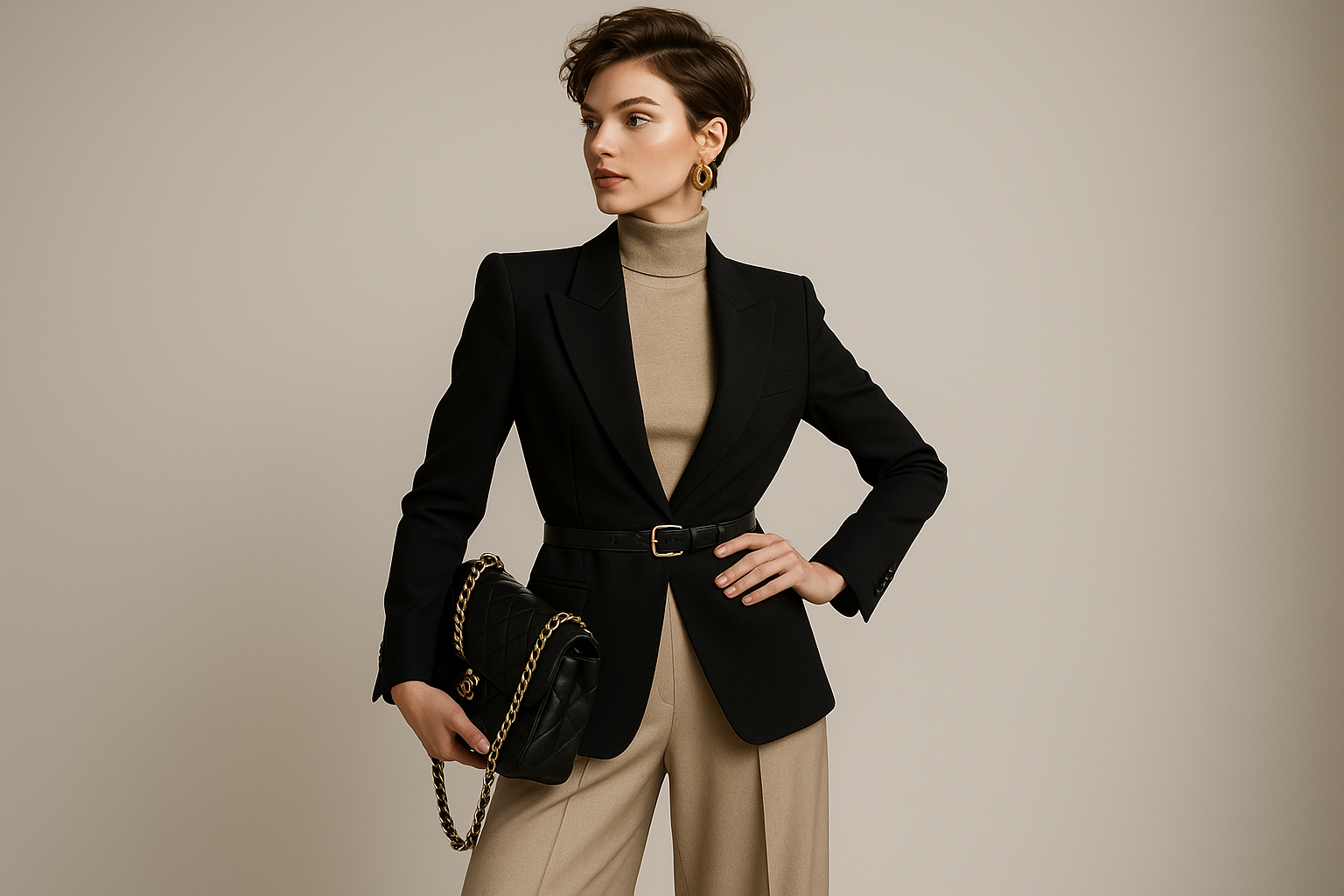 A fashionable women