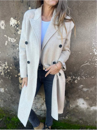 MANTEAU LONG OVERSIZE POUR FEMME