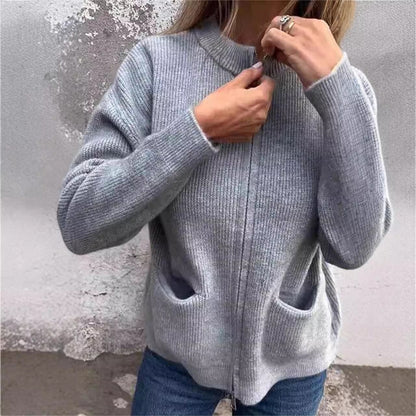Cardigan Élégant Femme à Poches – Style Chic & Premium