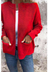 Cardigan Élégant Femme à Poches – Style Chic & Premium