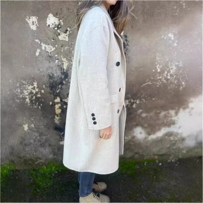 MANTEAU LONG OVERSIZE POUR FEMME